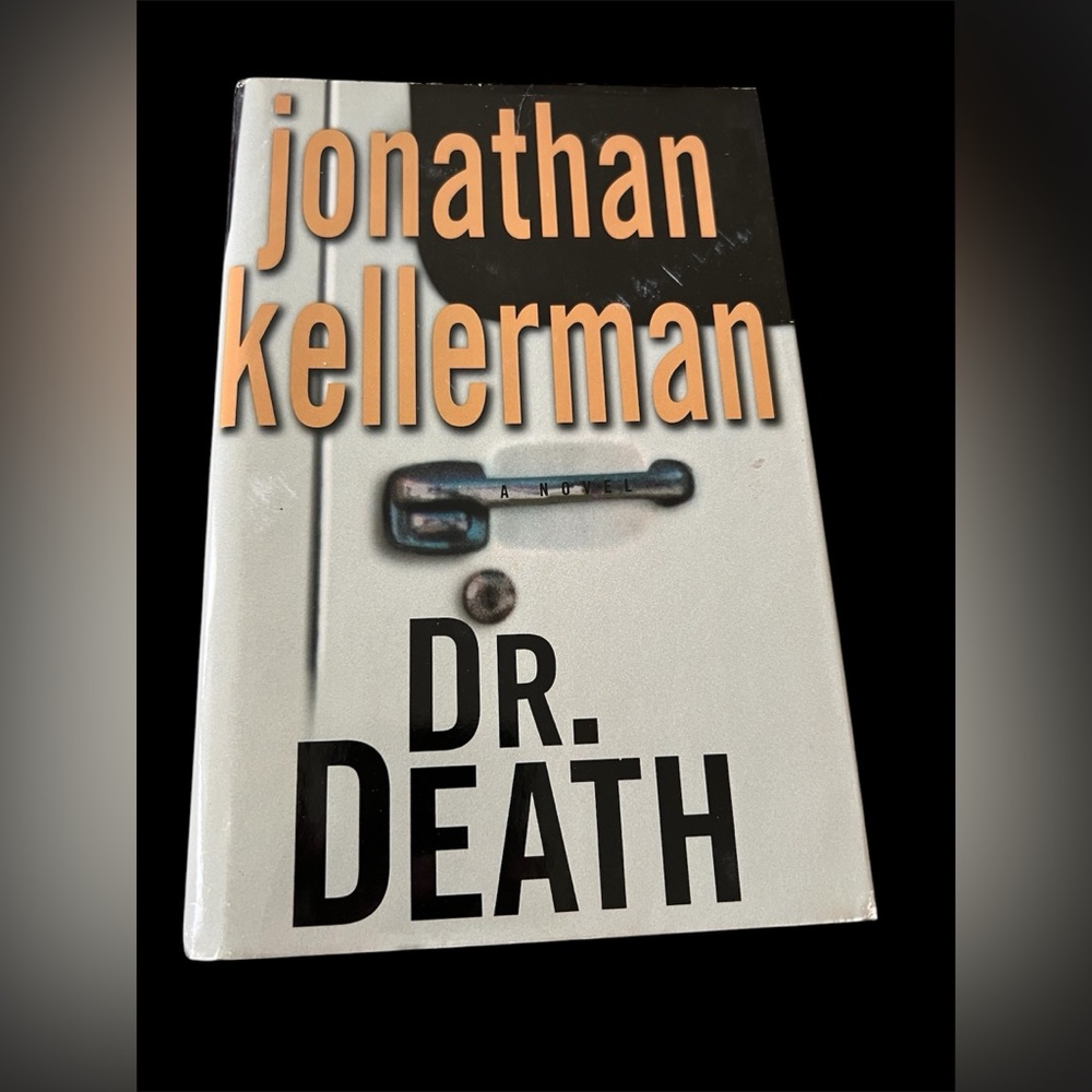 Jonathan Kellerman 'Dr. Death' Hardcover Book